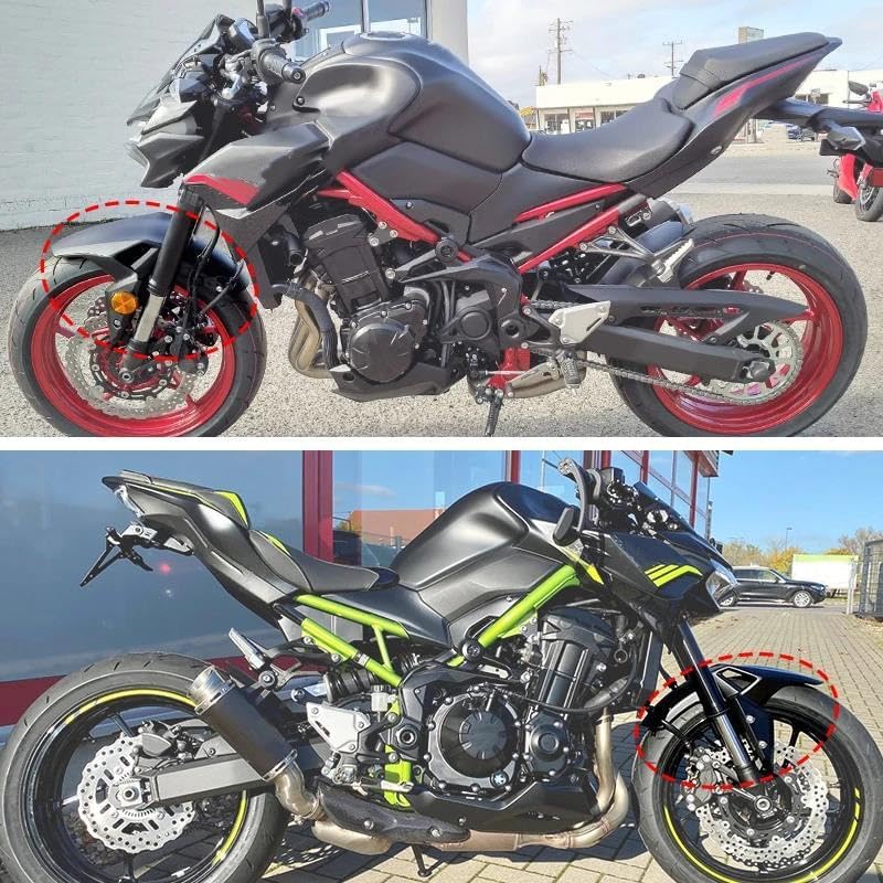 オートバイマッドガードフェアリングプロテクター フロント