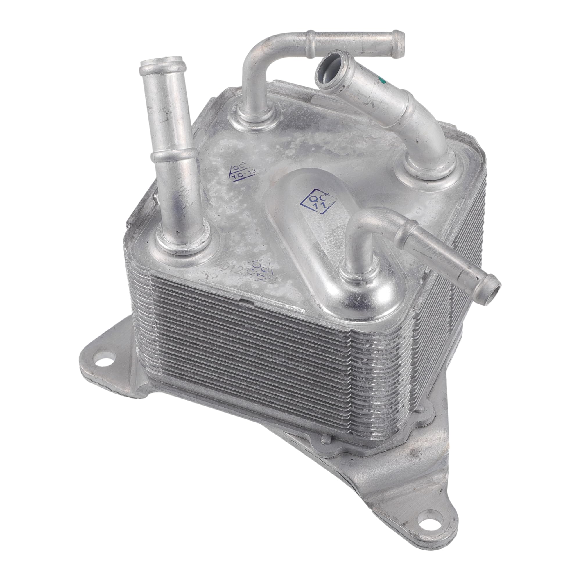 Engine Oil Cooler, Transmission Oil Cooler No.2920A400 for Mitsubishi Eclipse Cross 2018-2022 Aluminum Alloy Silver Tone, 1 Pc