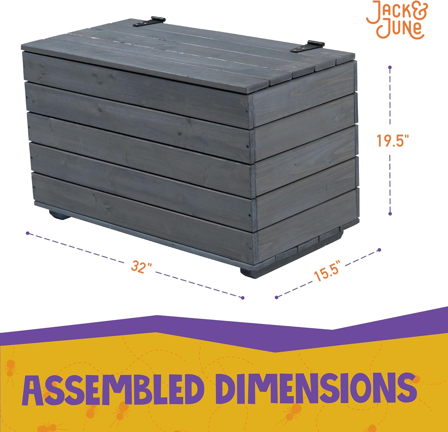Jack & June Cedar Toy Chest