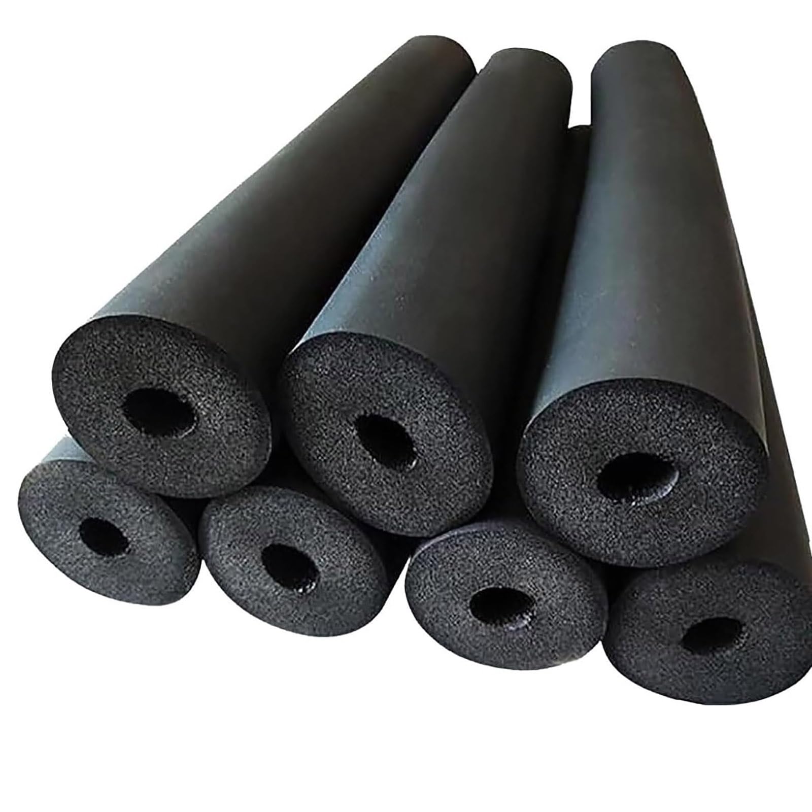 Tubo de aislamiento para tuberías solares y manguito de espuma de 1.9m para fontanería exterior