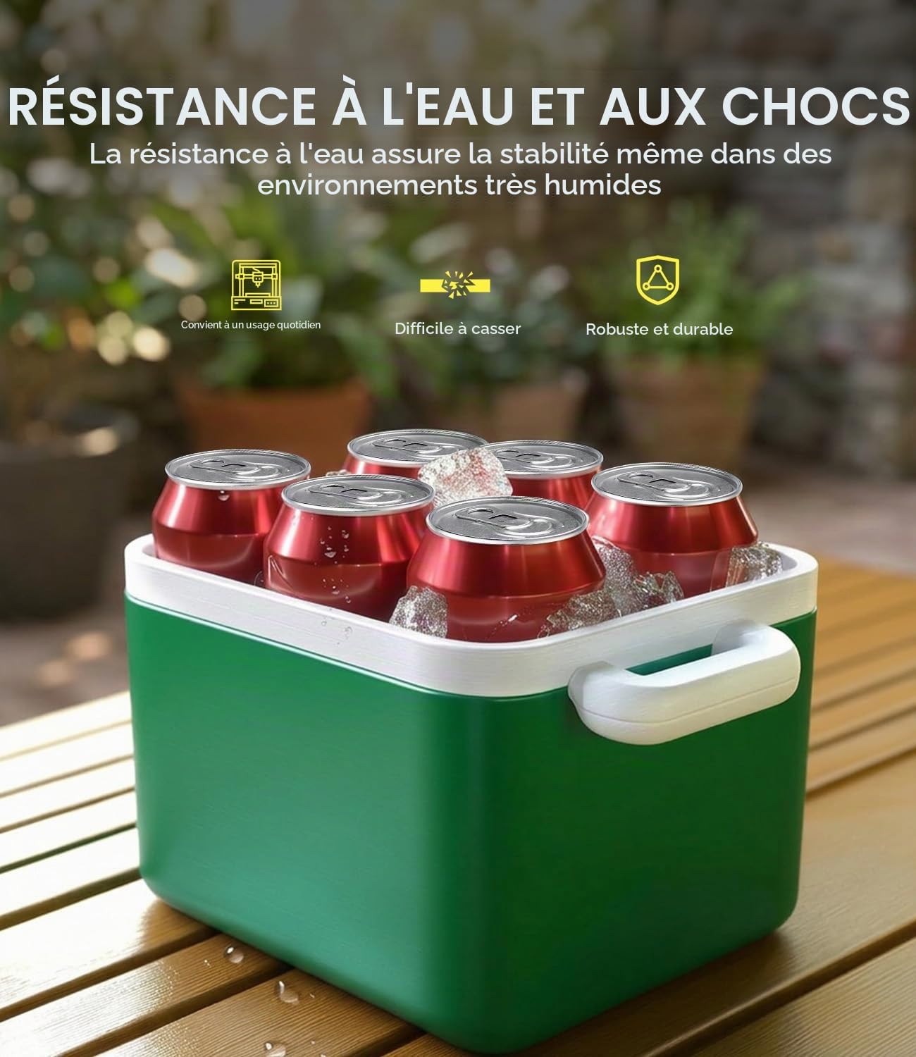 JAYO PETG Filament 1.75 mm Bundle 4.4KG Noir, Haute Résistance 3D Filament
