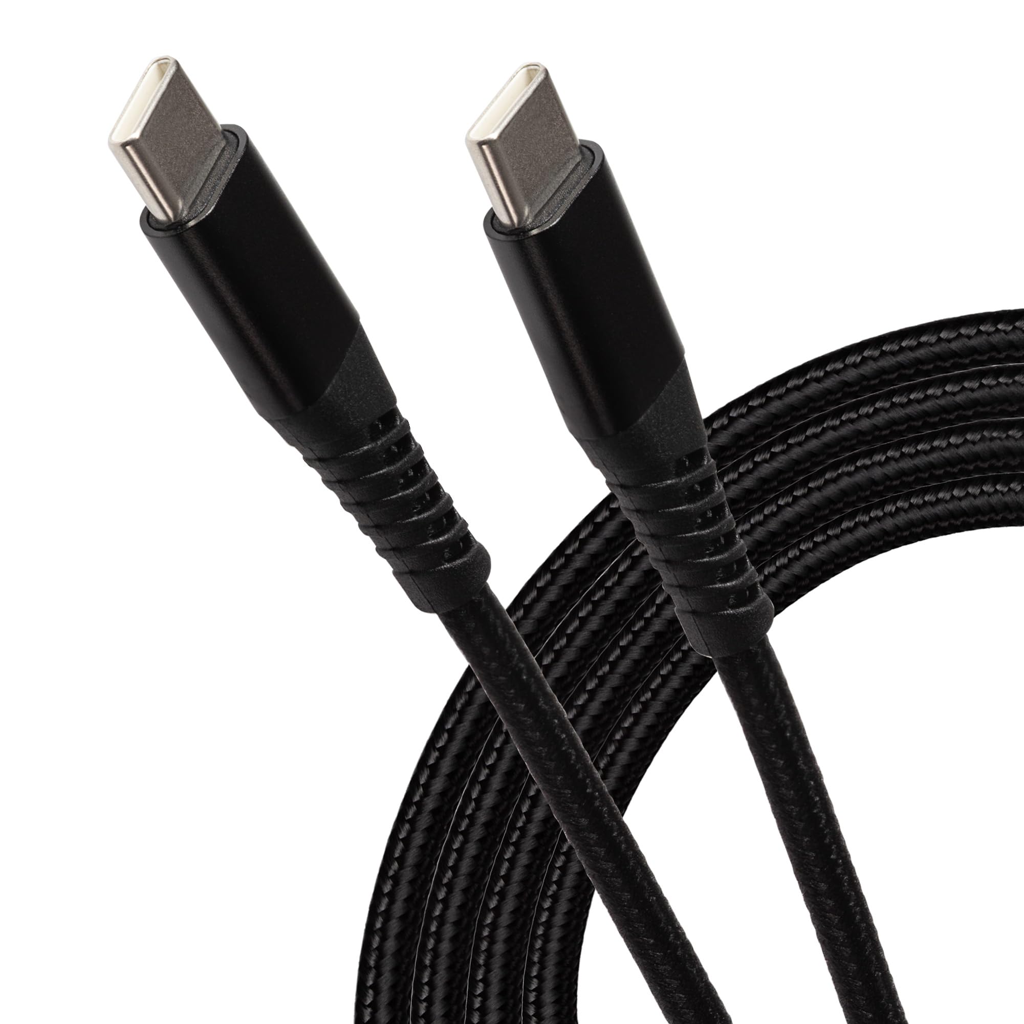 Maplin USB C to USB C 60W Cable, Charging and Syncing, 0.5m, for Apple MacBook, iPad, iPhone 15, Samsung Galaxy phones, Microsoft Surface, Google Pixel, Honor and more