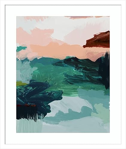 Miniatura 35 de Amanti Art Framed Wall Art Print 25x21 Utopia Art Print by Urban Road, Abstract Wall Art, Modern Contemporary Decor, Medium Poster Painting Artwork