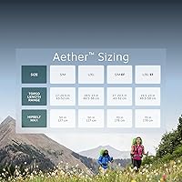 Vista 7 de Osprey Aether 65L Mochila de mochilero para hombre, color verde mostaza ajo, S/M, ajuste extendido