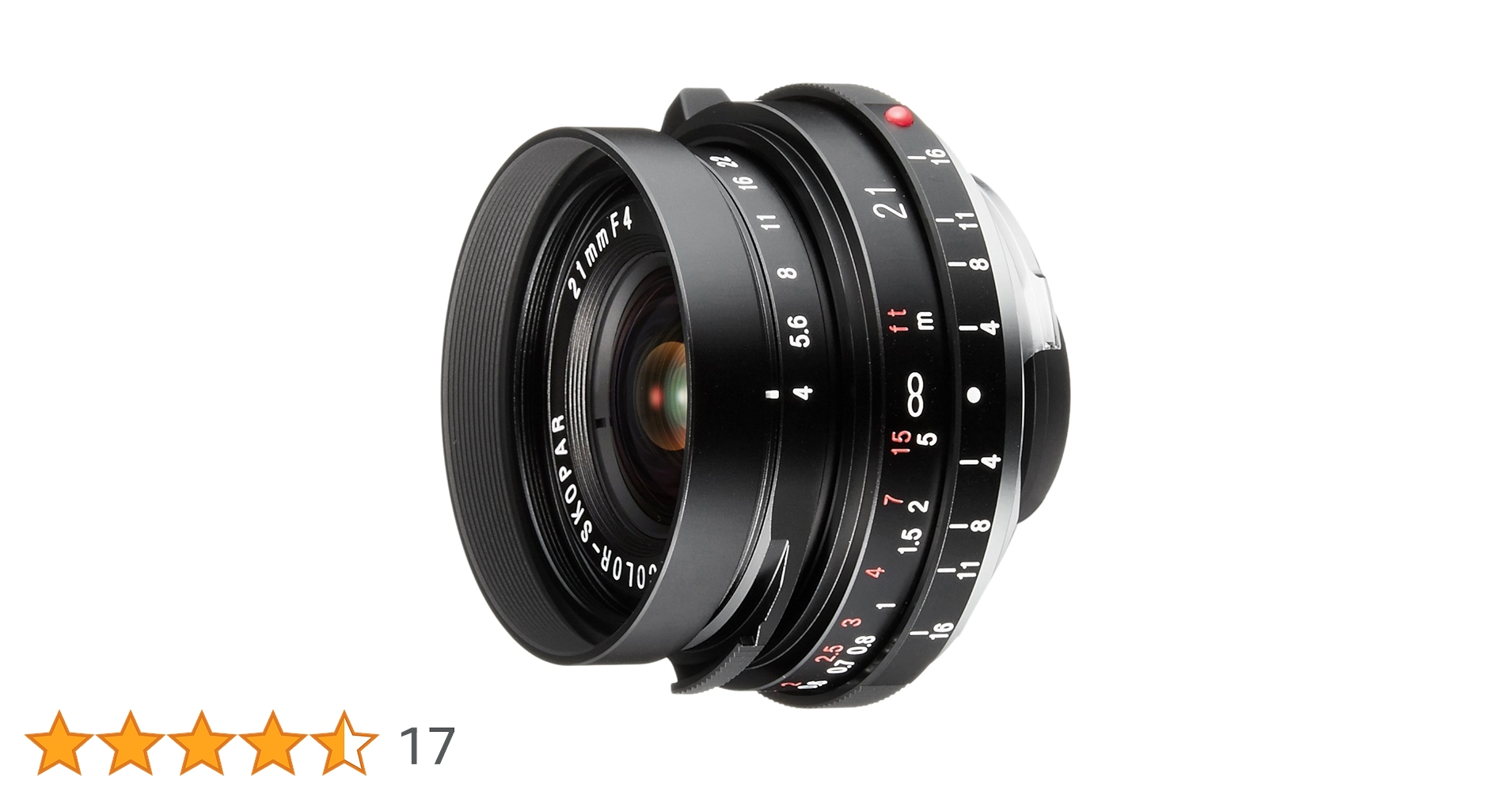実用品 VOIGTLANDER SC SKOPAR 21mm f4 Amazon.com : Voigtlander 21mm f4 VM Colour Skopar Lens Black