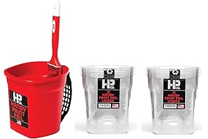 The Active Painter's Dream Package: Handy Paint Pail & Liner Combo + Free Paintbrush