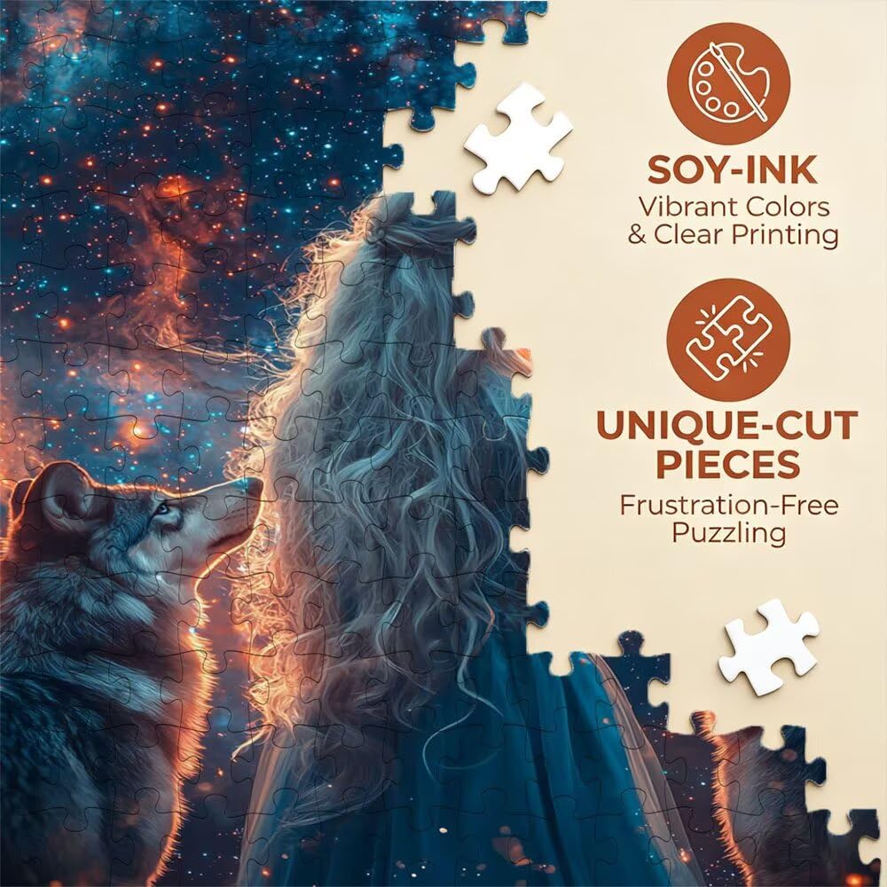 Puzzle 6000 Pezzi, Donna Stellare 3D Puzzle per Adulti Impegnativo, Educa Puzzles Artistico, Divertente E Stimolante Puzzles Decorativo per La Famiglia, Regalo e Decorazione Pareti DX0YL6-950