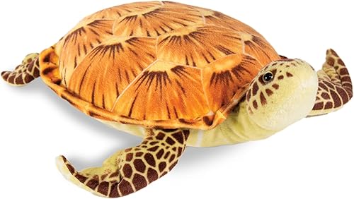 Real Planet Sea Turtle 19.75 pulgadas realista suave felpa