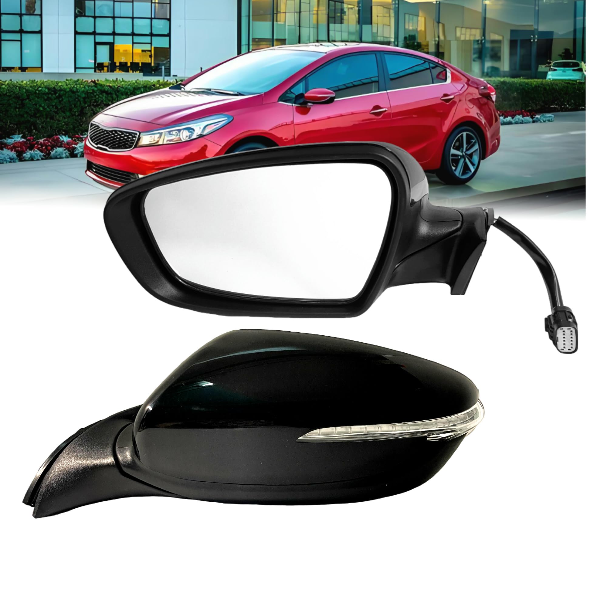 Amazon.com: Driver (Left) Side Mirror Compatible with 2017 2018