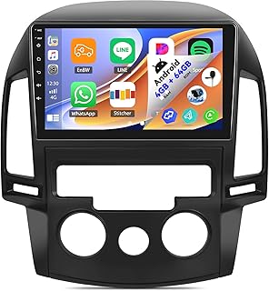 Sponsored You’re seeing this ad based on the product’s relevance to your search query.Learn more about this advertisement 4G + 64G CAMECHO Android Car Radio Navigation for Hyundai I30 2006-2011 with Wireless Carplay Android Car, 9 Inch Car Touch Screen 2Din with GPS Navigation WiFi Bluetooth FM/RDS SWC + Reversing Camera