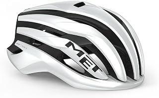 MET Casco Trenta M(56-58), Adultos Unisex, Multicolor (MIPS Blan/Ne)