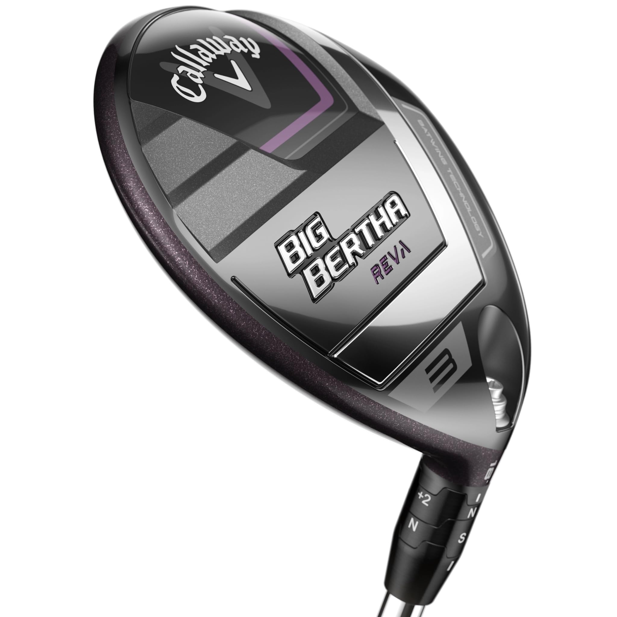 Callaway CG Fw Big Bertha Reva 23 Golf-Fairway-Woods pour Femmes, Aubergine