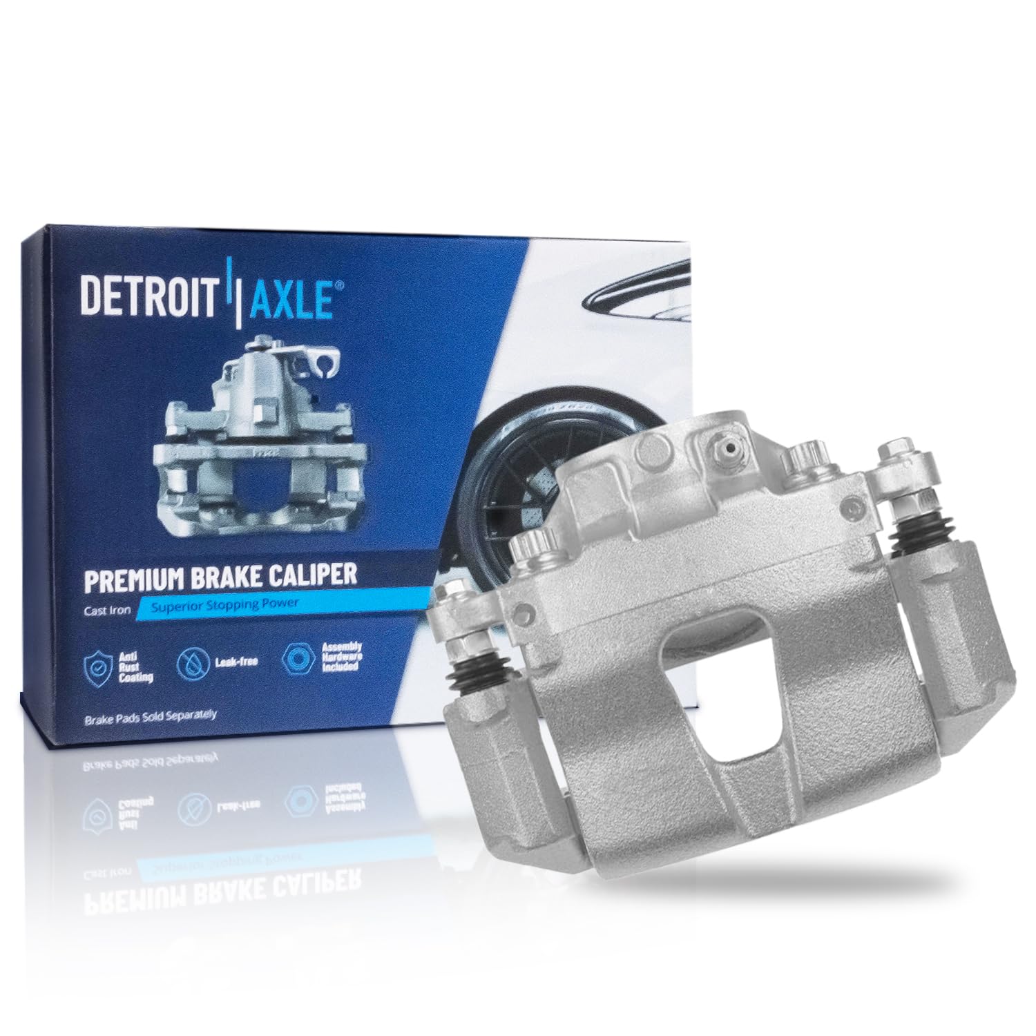 Detroit Axle - Front Left Brake Caliper for Hyundai Kona Sonata Kia Optima