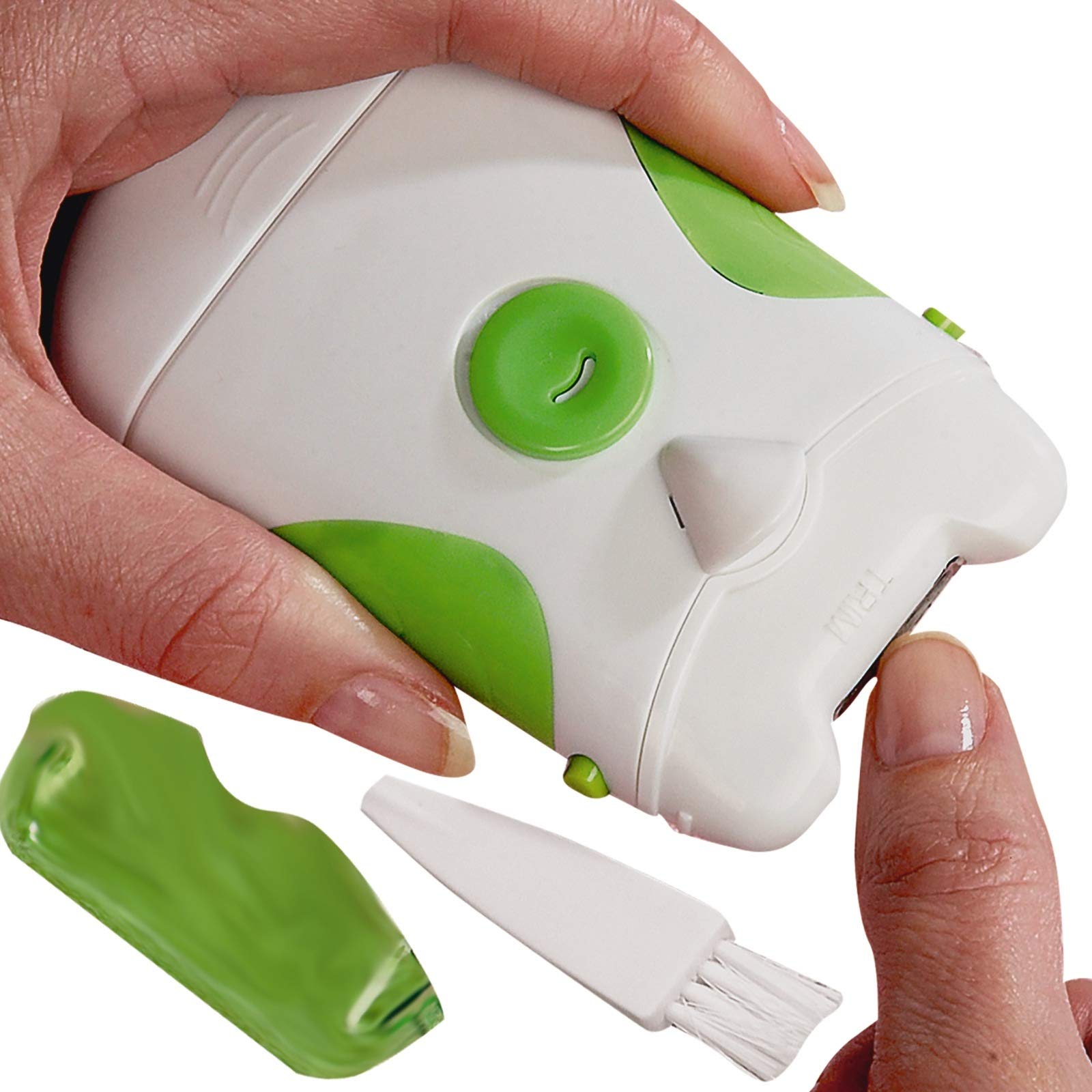 Burwells Electric Nail Trimmer Clipper Cutter & File For Toenails Fingernails Manicure Pedicure Tool