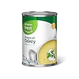 Amazon Fresh, Condensed Cream of Celery Soup, 10.5 Oz (Previously Happy Belly, Packaging May Vary) Cream of Celery 10.5 Fl Oz (Pack of 1)