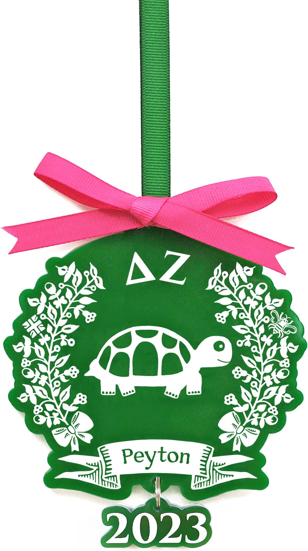 Delta Zeta Sorority Ornament