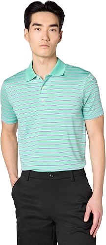 Brooks Brothers Polo KNT Perf Bb1 STP pour homme, Vert/multicolore, Taille L