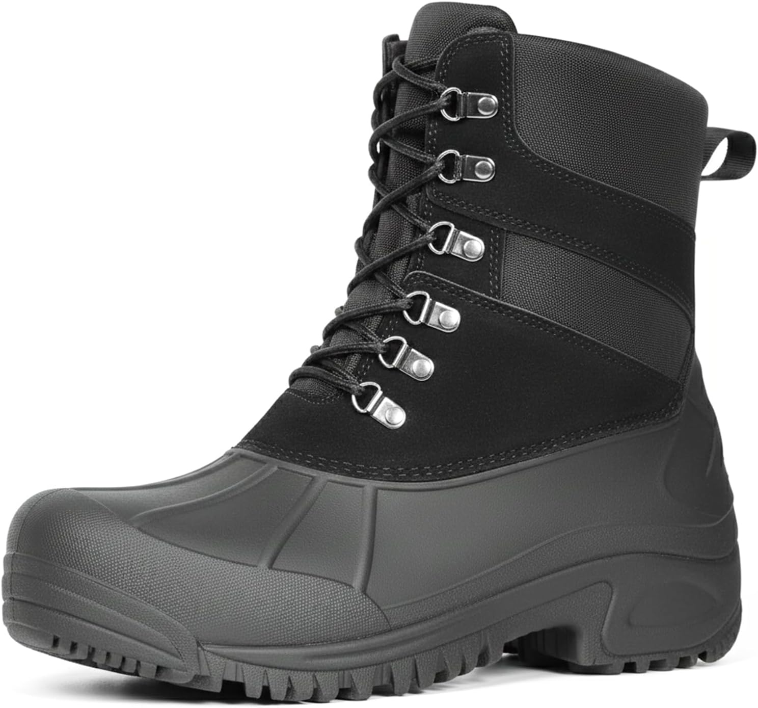 Furuian Men Winter Boots - Waterproof Safety Feature