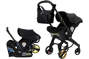 Noona Noona TOUR Noona Travel System with CARI Infant Car Seat, Midnight...