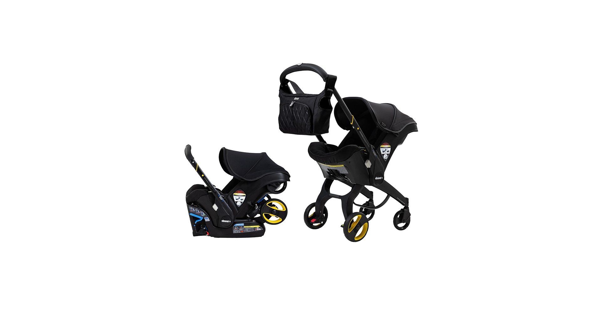 Amazon.com : Doona Car Seat & Stroller, Midnight Edition