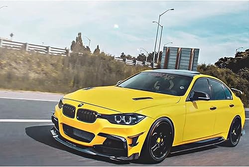 Miniatura 8 de Xotic Tech - Alerón divisor de aletas para parachoques delantero exterior, diseño de fibra de carbono, compatible con BMW M3 M4 F80 F82 F83