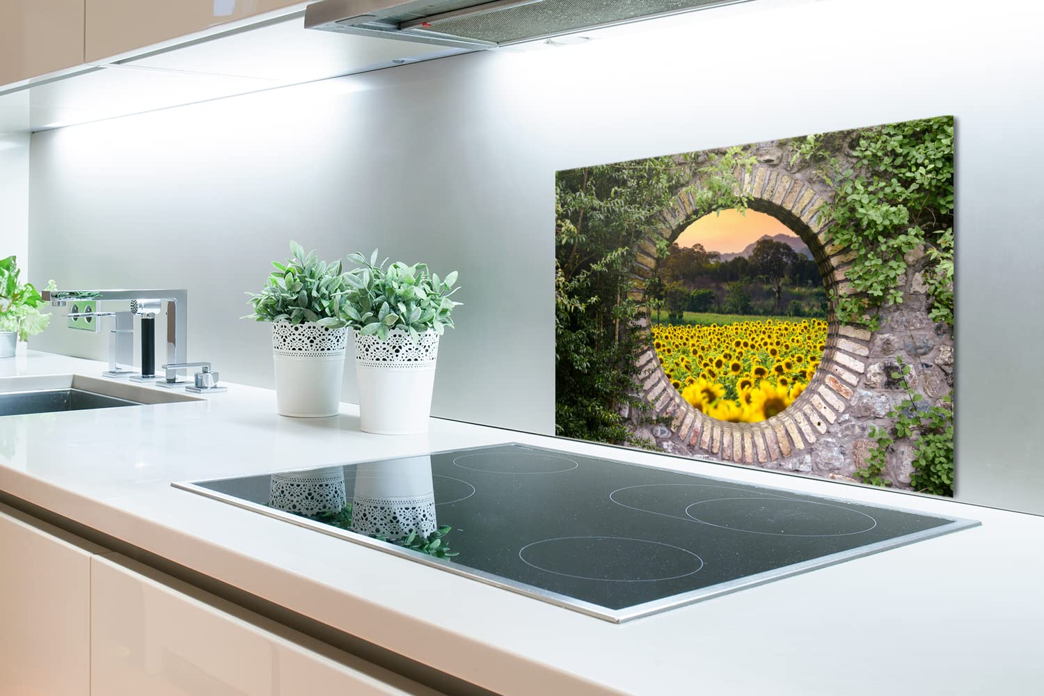 CREDENCES ET FONDS DE HOTTE DECORATIFS