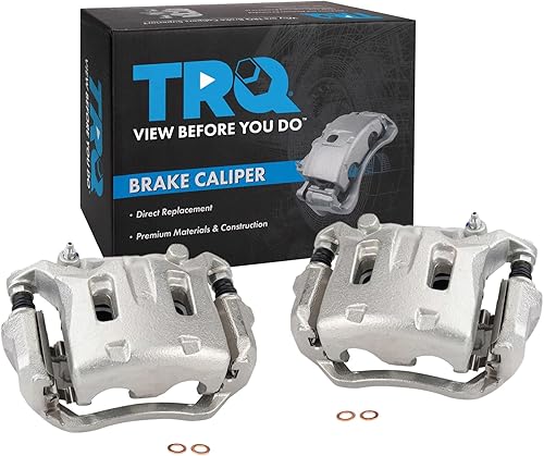 Vista 1648 de TRQ - Juego de pinzas de freno delantero