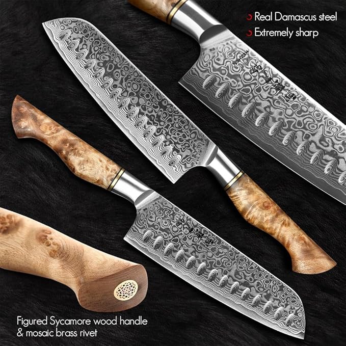 Set de Cuchillos de Cocina 5 Piezas Acero Inoxidable miniatura 4