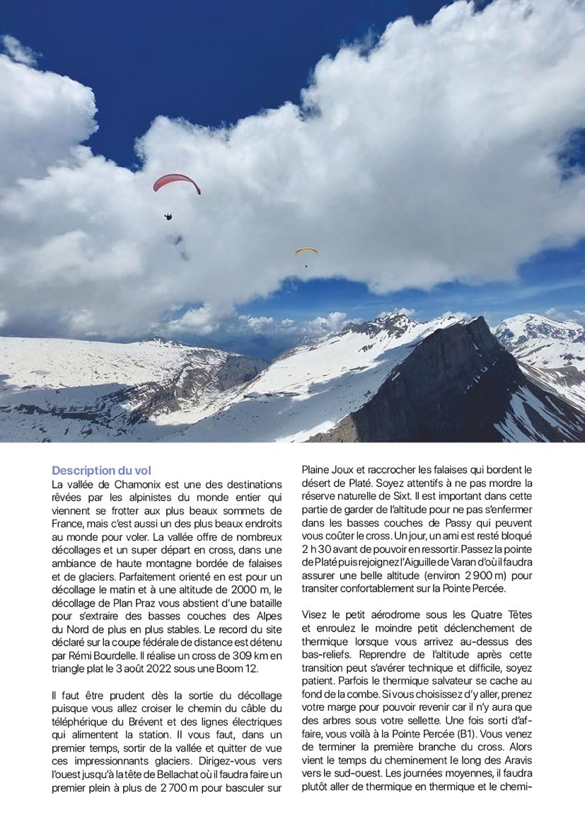 Topo Cross parapente: 40 itinéraires et 5 vols de légende en France