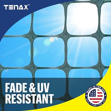 Tenax Garden Fence, 2 x 25-Feet, Green