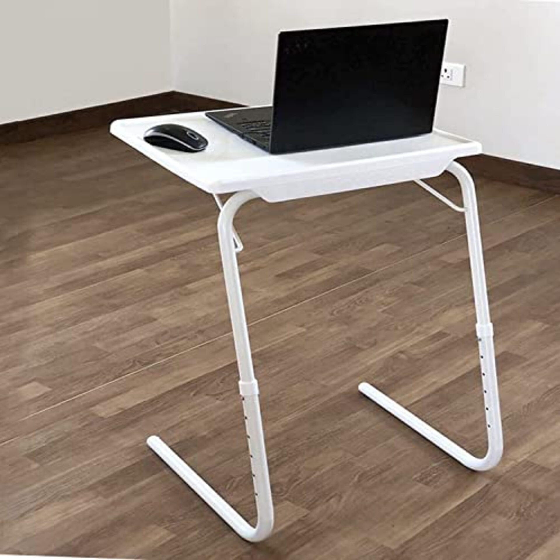 Amazon Brand- Arovemic Black Table Mate Multipurpose and Height Adjustable Laptop & Utility for Multiple Usage Like Study -Bed Tables (Plastic,Black)-10 (White) (B0C27Q4RNV) Amazon Price History, Amazon Price Tracker