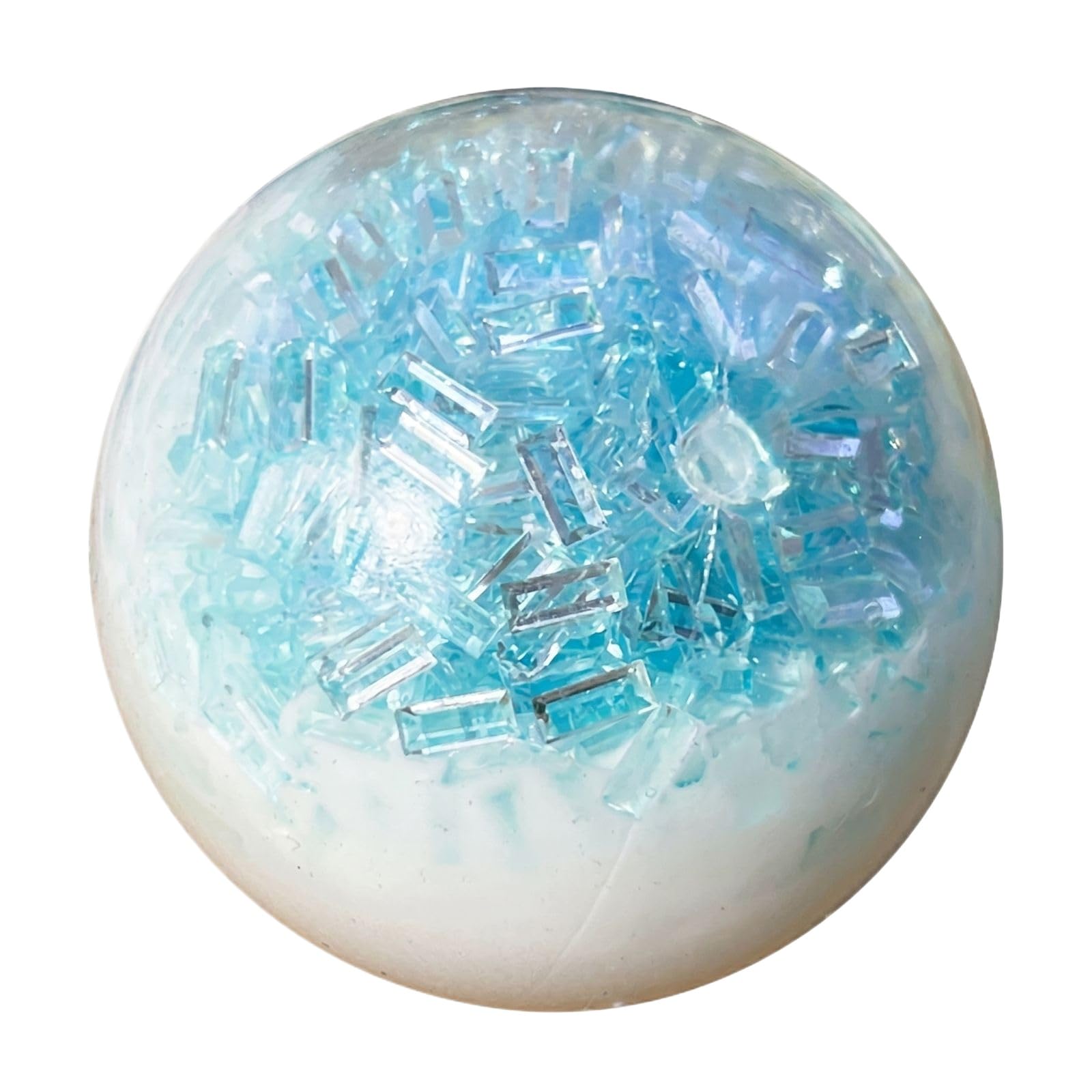 Crunchy Ice Stress Balls, 6cm Squishy Sensory Stress Relief Toy