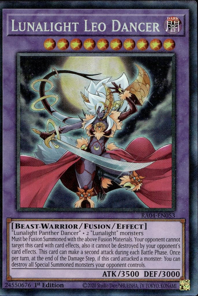 Amazon.com: Lunalight Leo Dancer (CR) - RA04-EN053 - Collector's