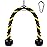 AWEFRANK Deluxe Tricep Rope Gym Rope Pull Down Cable Attachment, 27 & 36 Inch Rope Length, Easy to Grip & Non-Slip LAT Pulldown Attachments Workout Exercise Rope (Yellow)