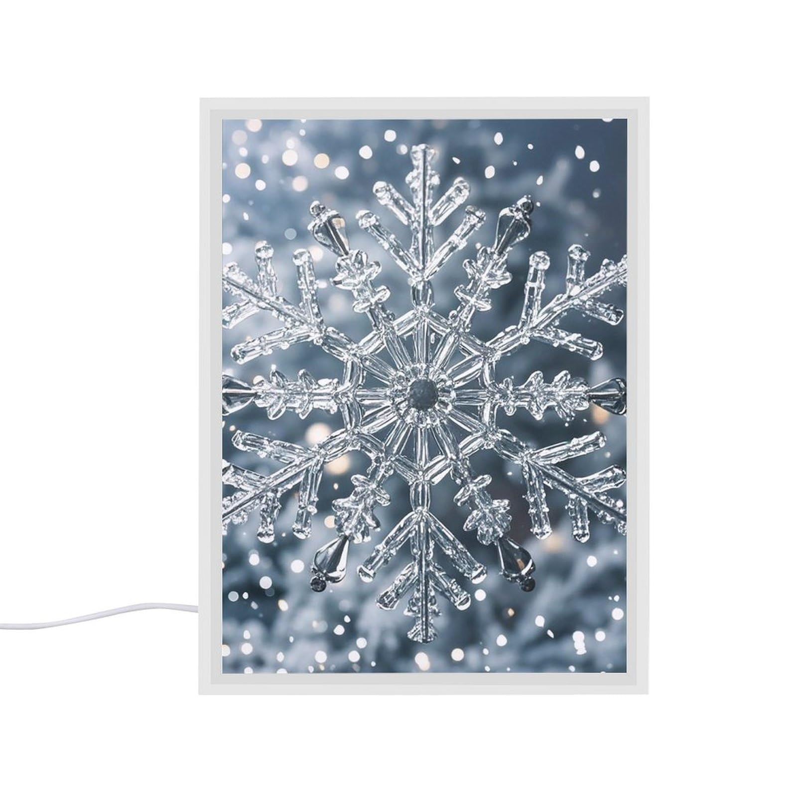 Miroir flocon de neige LED pour ne plus rater votre maquillage