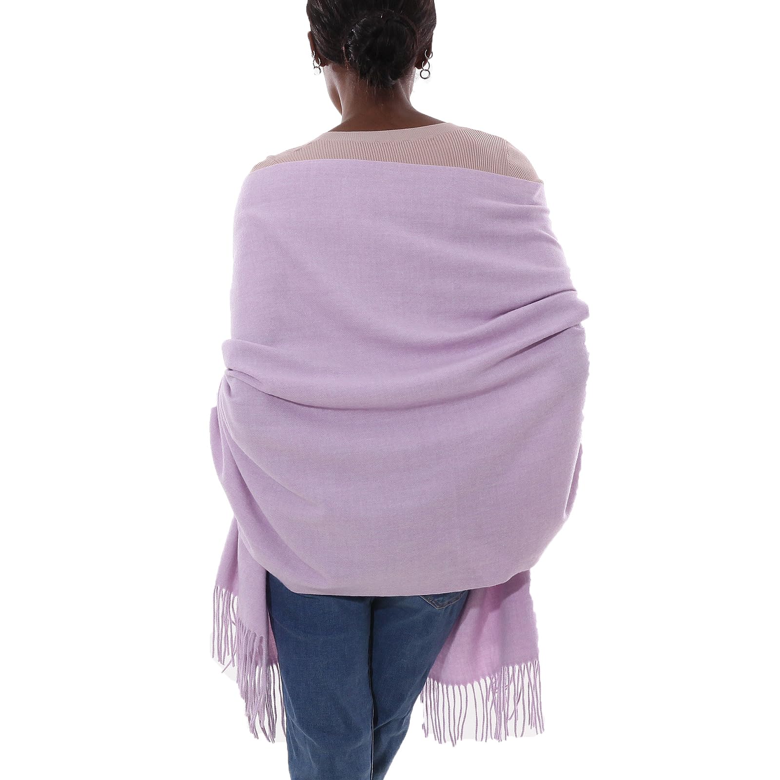 PIOYMEYA Schal Stola Festlich Fur Abendkleid Pashmina Schals Tücher für Damen Winter