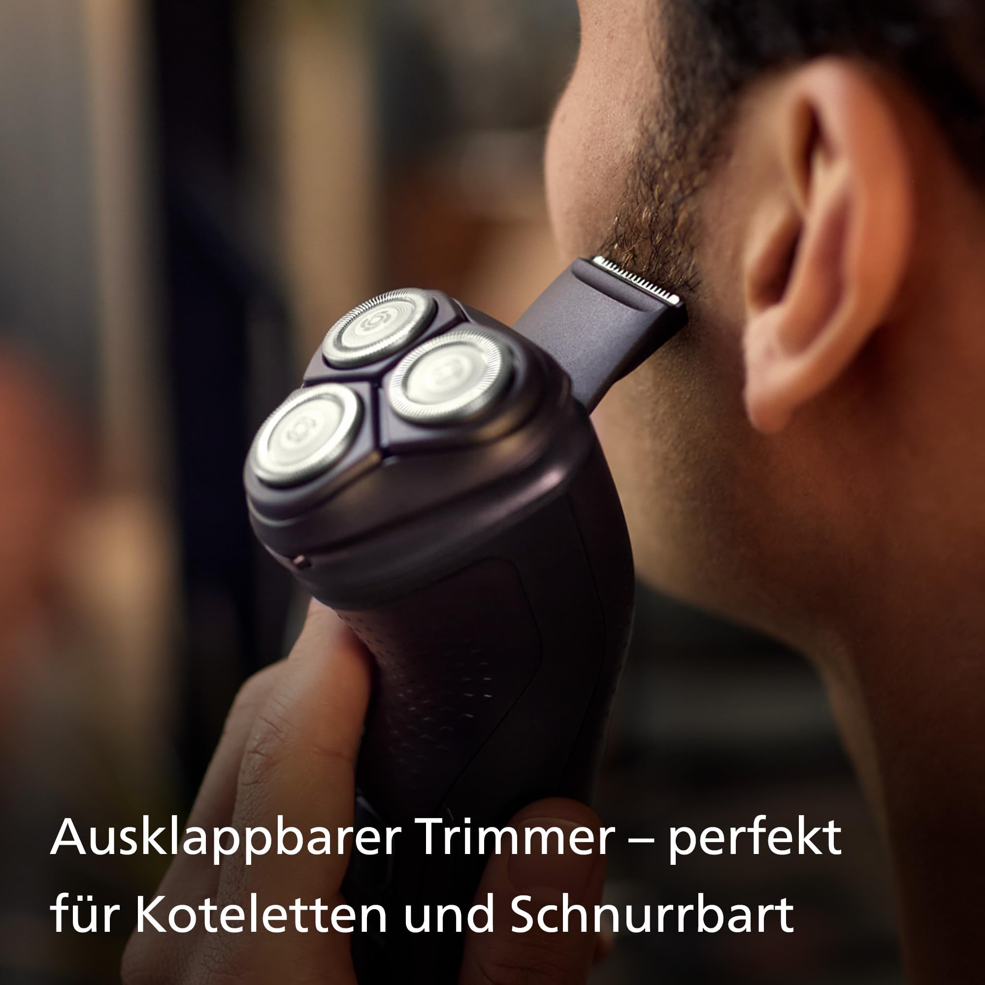 Philips Series 3000X Elektrischer Rasierer für Herren Nass- und Trockenrasur SkinProtect Bartschneider X3001/00