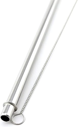 Miniatura 4 de Tapa de popote de 30 onzas + popote de acero inoxidable de repuesto para vaso Yeti RTIC Polar Drifter Big Boss Sic Tumbler Rambler con cepillo de