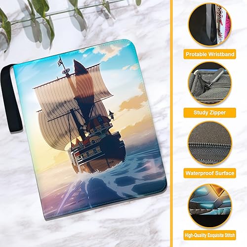 Miniatura 9 de Carpeta de tarjetas Trading YGO, se adapta a 900 tarjetas coleccionista de tarjetas, con 50 fundas extraíbles, juguetes regalos para niños y niñas