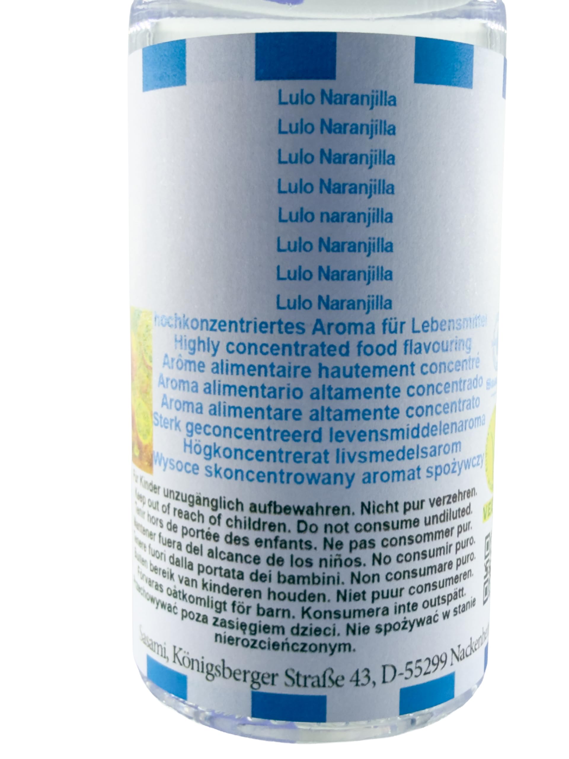 Lulo Naranjilla Aromat Koncentrat - wegański - Sasami - 100ml