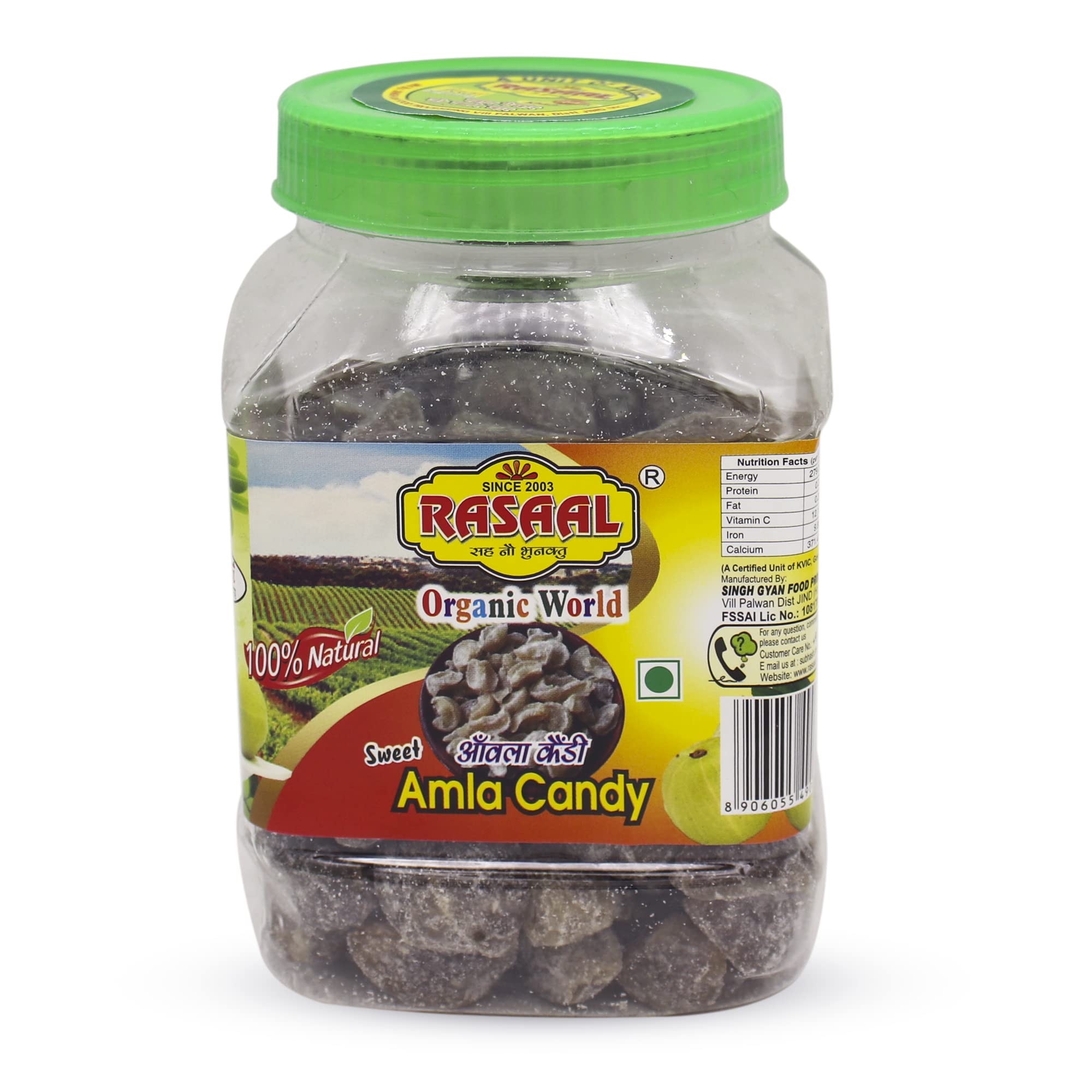 RASAAl Amla Sweet Amla Candy Use for Acidity (2 kg)