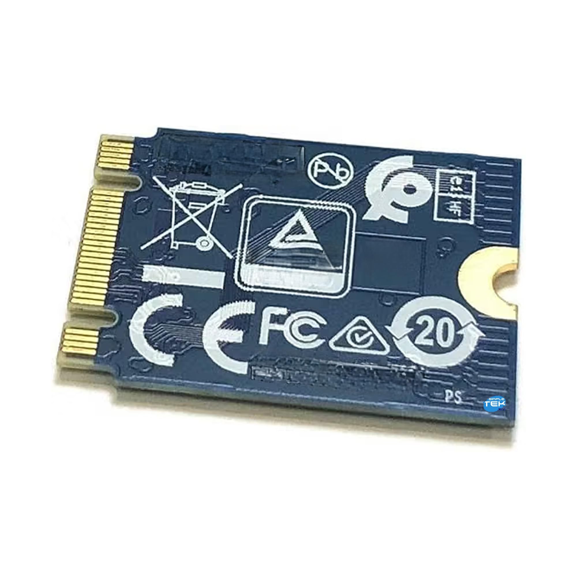 SIMPLETEK - SSD 256GB 2230 M.2 NVMe PCIe 3.0 x2 interno (Ricondizionato)