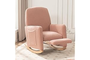 FOXHUNTER Nursery Rocking Chair: The Ultimate Comfort and Style for Your Little One's Space