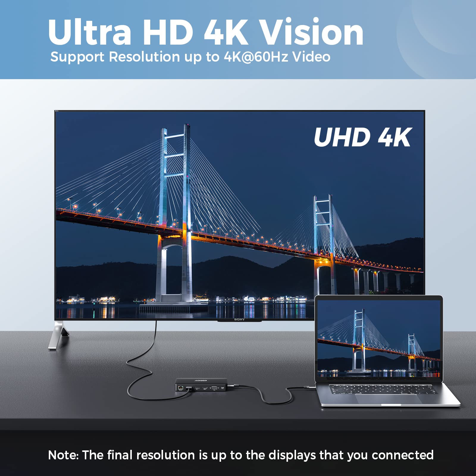 Snapklik.com : USB C Laptop Docking Station, 15 In 1 Triple Display ...