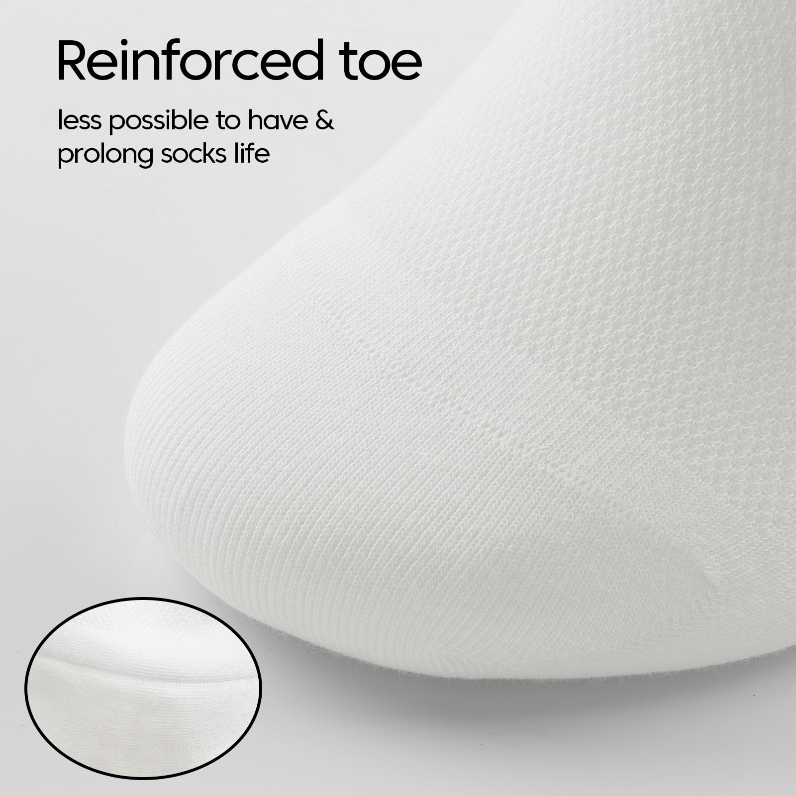 YORJOSOX Fantasmini Uomo Donna Calzini Bassi Invisibili in Cotone Corte Calze Fantasmini Uomo con Taglio Basso Antiscivolo Silicone Bianchi Neri