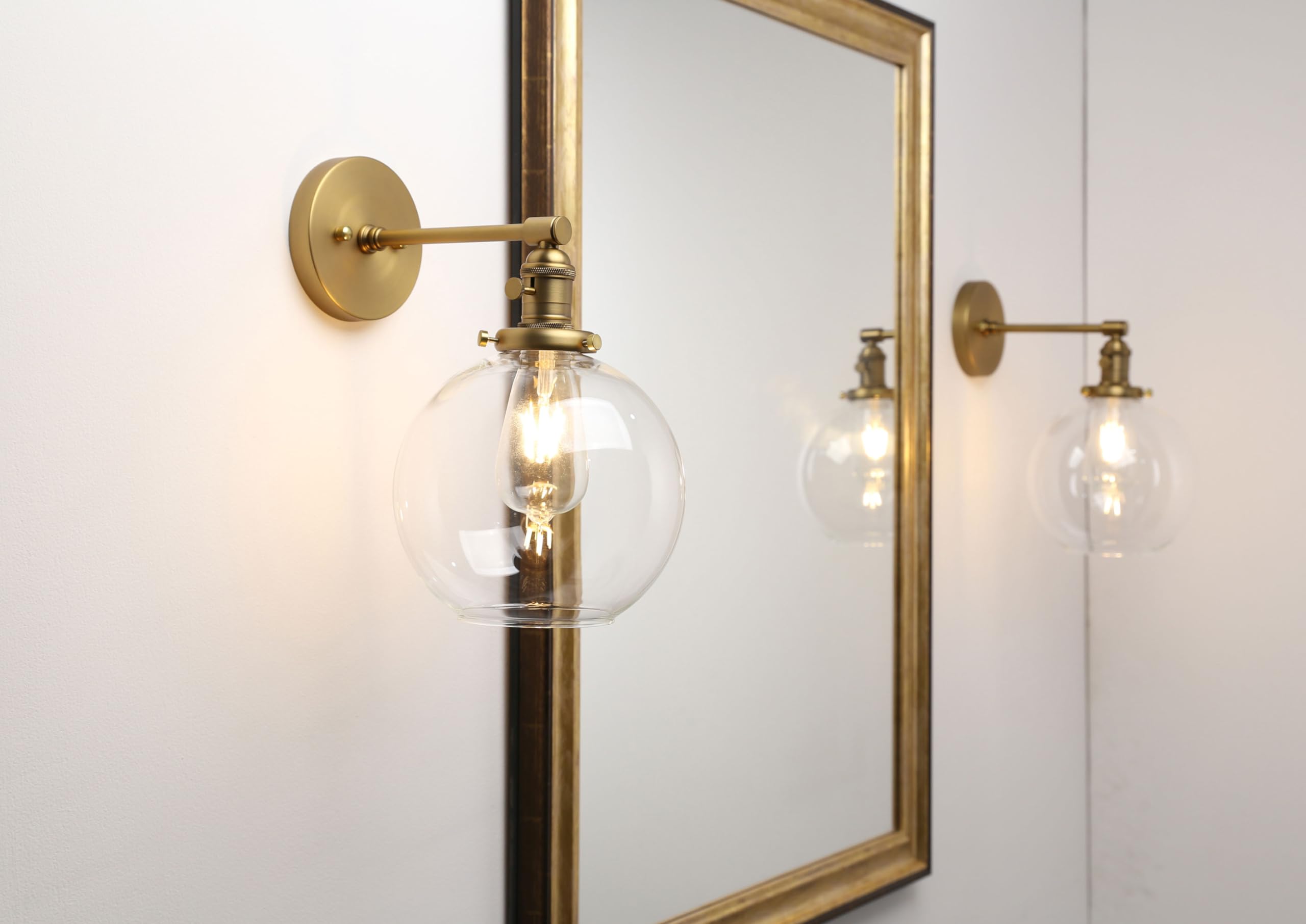 Phansthy Industrial Wall Sconce Metal Lampshade Barn