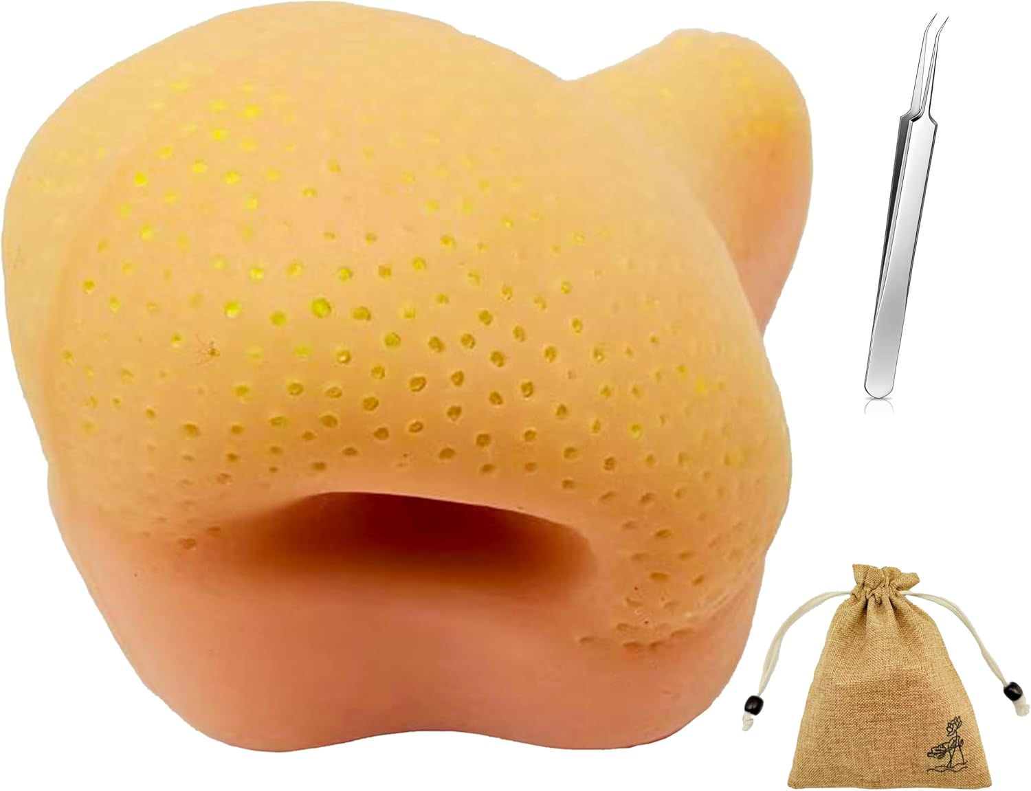Pimple Popper Fidget Toy with Tweezers, Stress Relief Squeeze Toy
