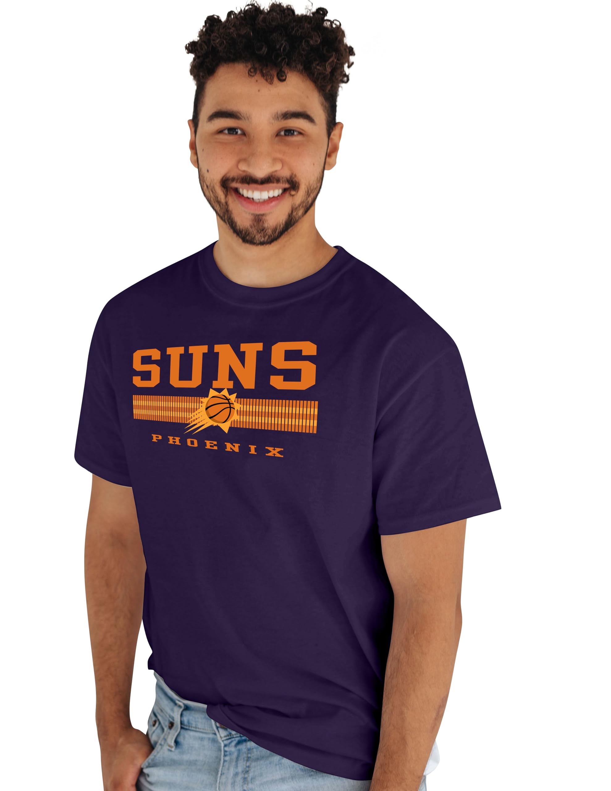 Blue 84 NBA Officially Licensed T-Shirt Basketball Team Color