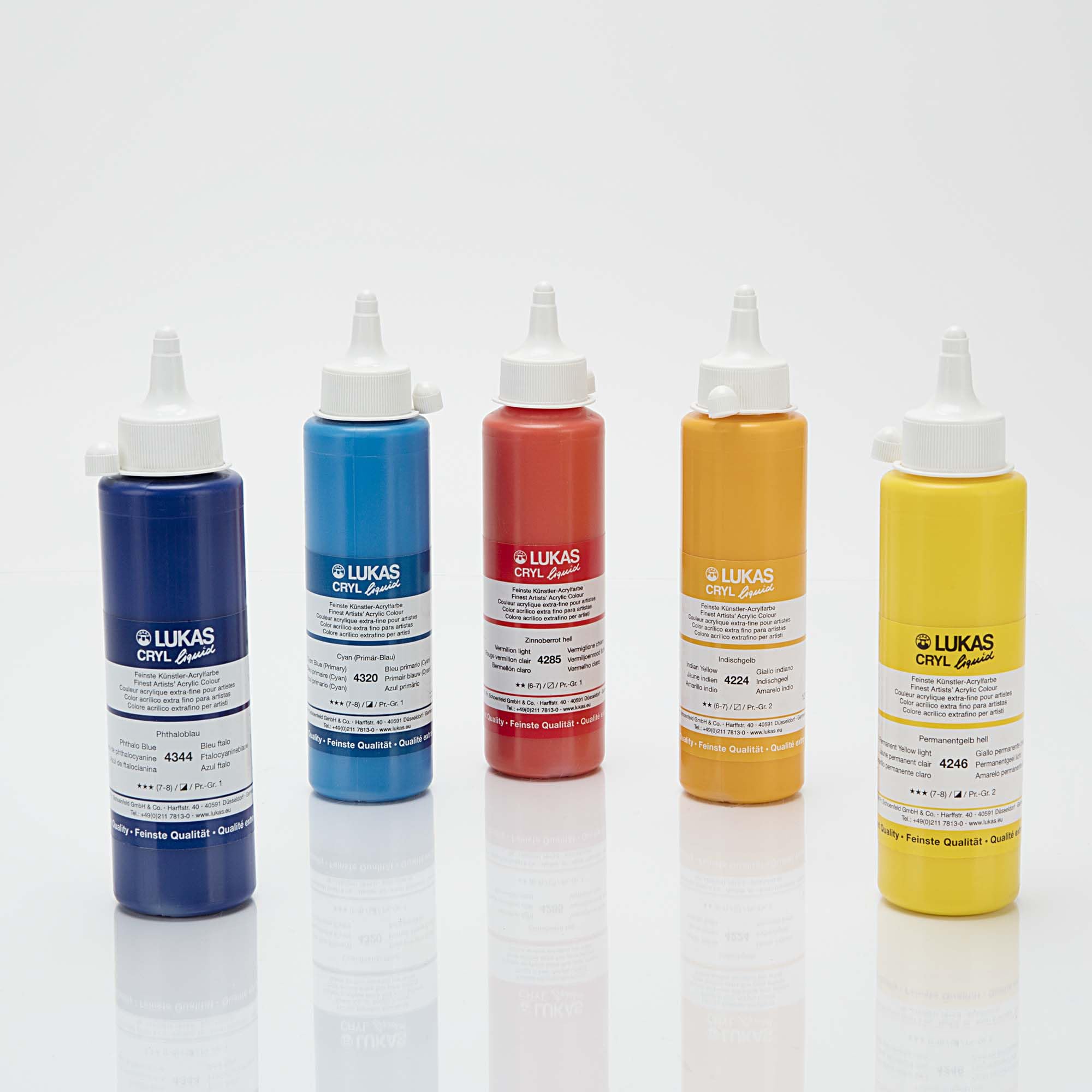 Amazon.com: Lukas Cryl Liquid Soft Body Acrylic Paints for