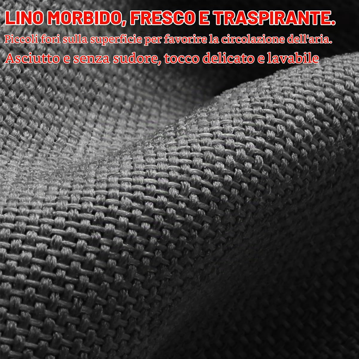 JNNJ 2 Pezzi Universale Cuscino per Sedile Auto, Coprisedile Auto Anteriori Soft Confortevole, Cuscino Sedile Auto Anteriore Antiscivolo, per Interni Autoveicoli Coprisedile Tappetino(Nero)